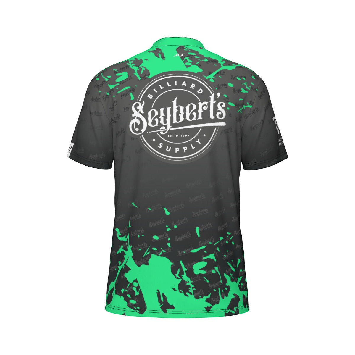 NEW - Seyberts Splash Green Men's Sports Collar Jersey