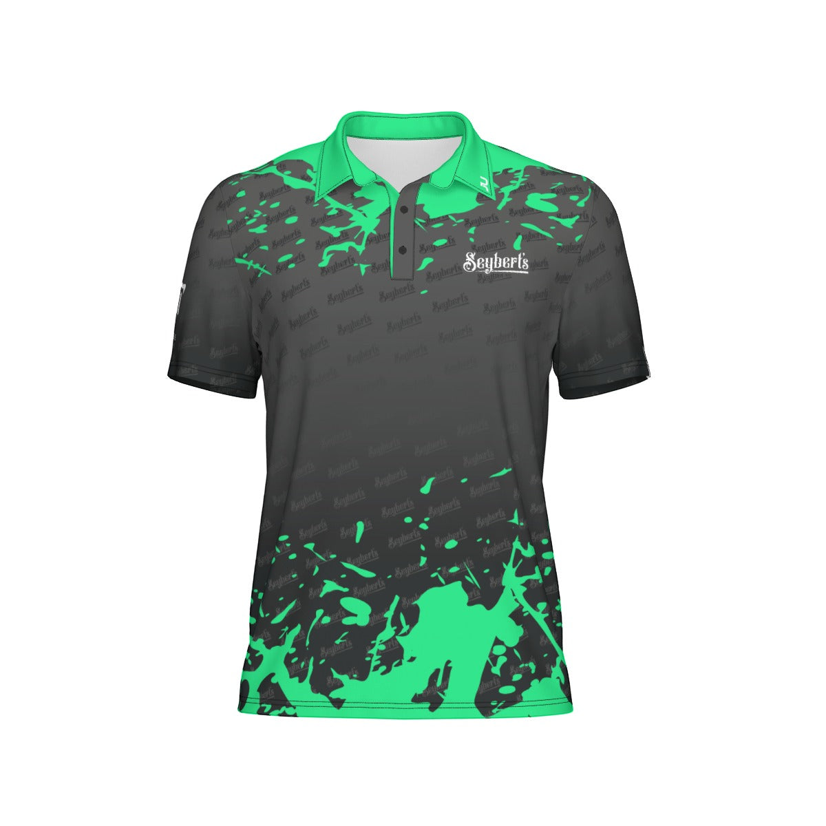 NEW - Seyberts Splash Green Men's Polo