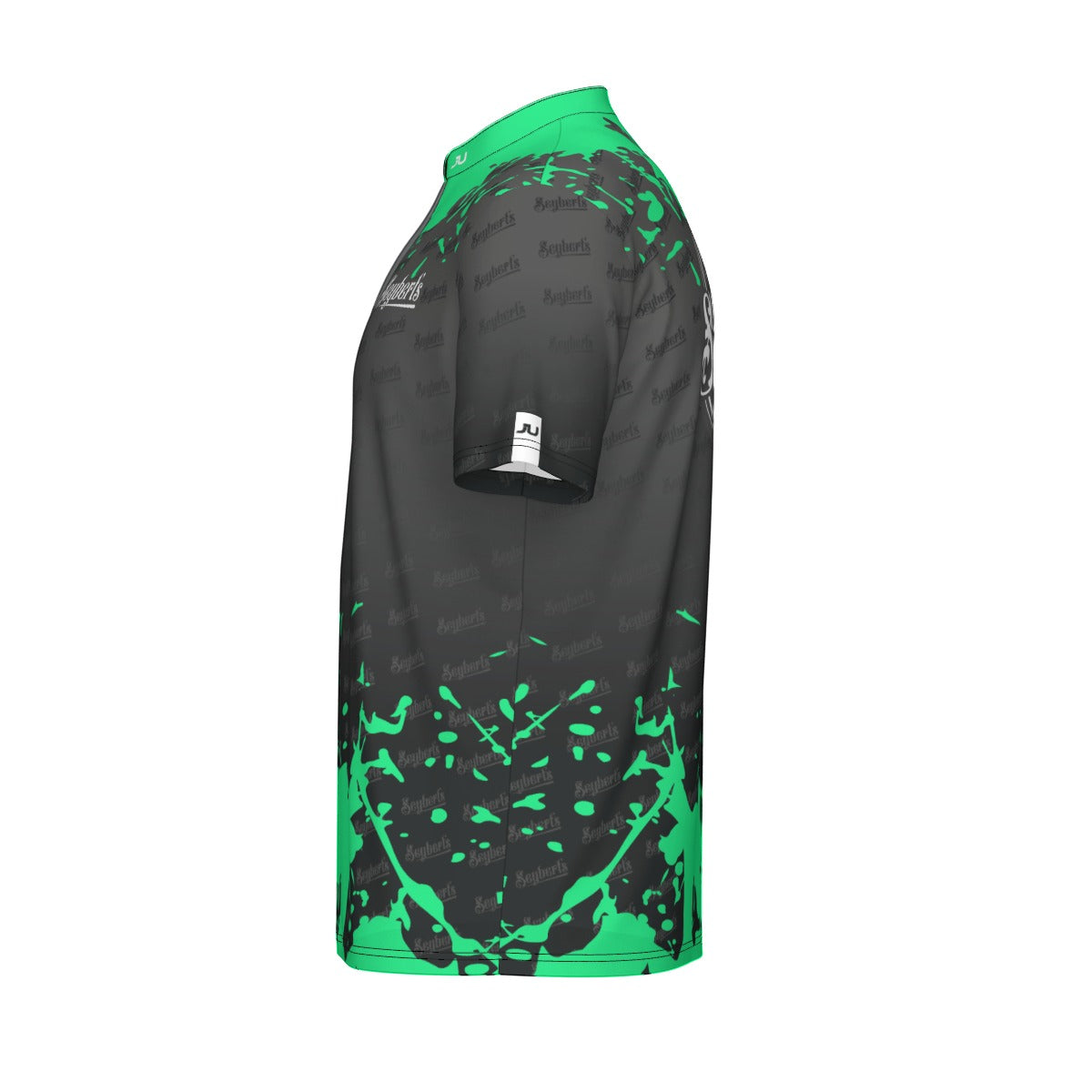 NEW - Seyberts Splash Green Men's Sports Collar Jersey