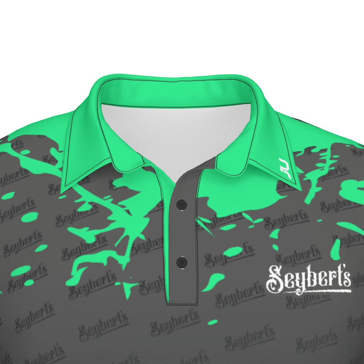 NEW - Seyberts Splash Green Men's Polo