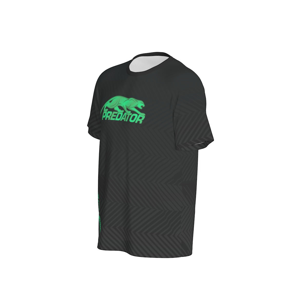 Predator Tech Tee Green Men's Crew Neck