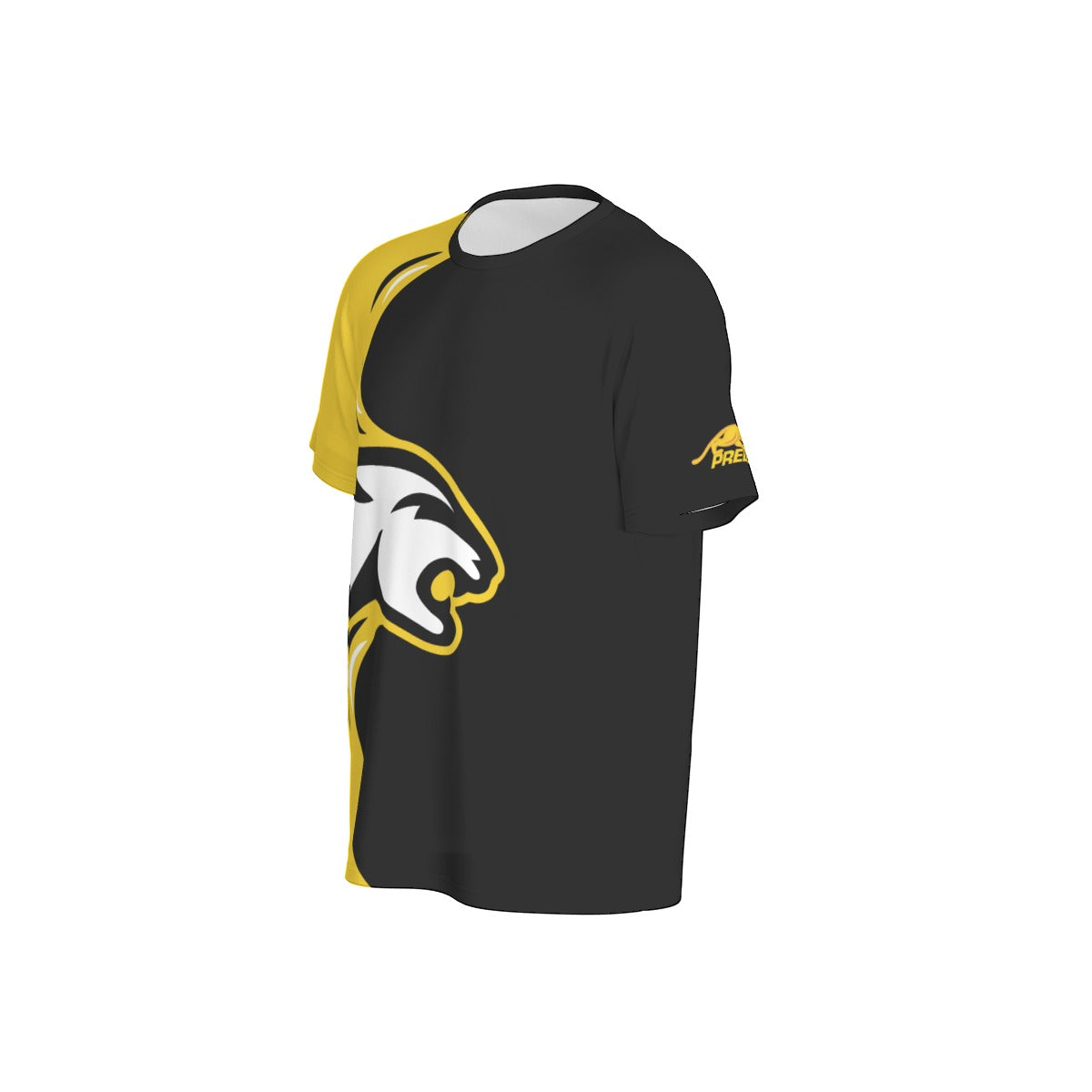 Predator Strike Men's O Neck Tee (Yellow)