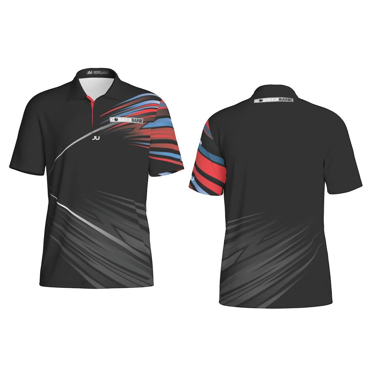 Corner Bank Men's Polo Collar Jersey