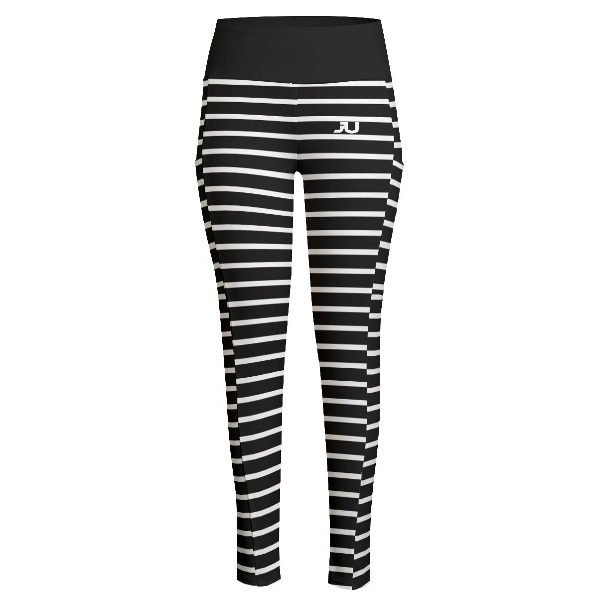 JU Stripe Women's Pocket Leggings