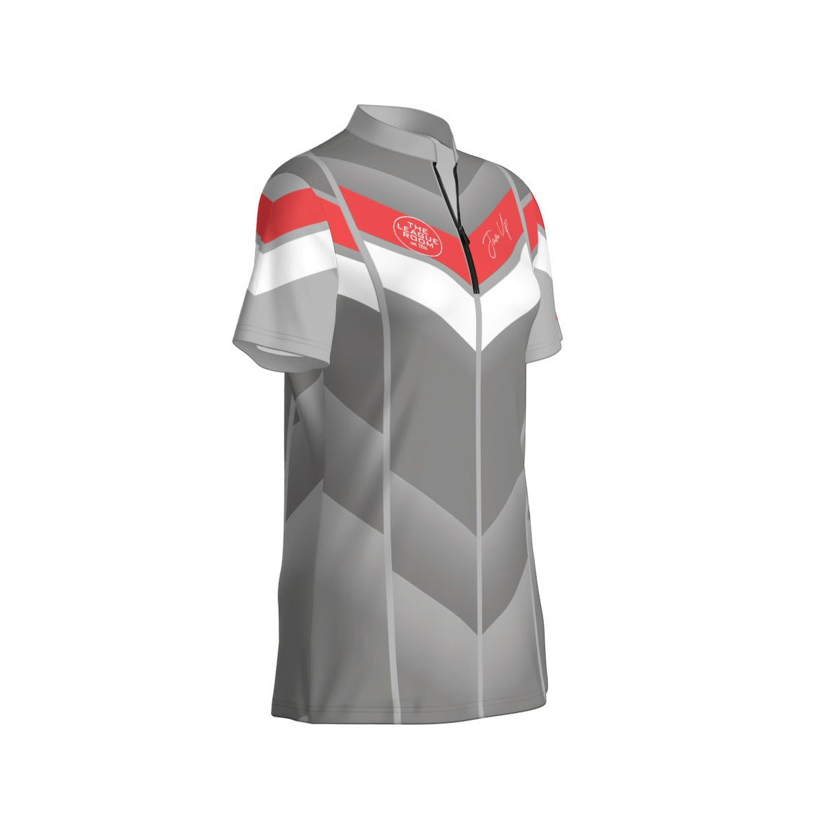 The League Room Shield Gray Women's Sport Collar