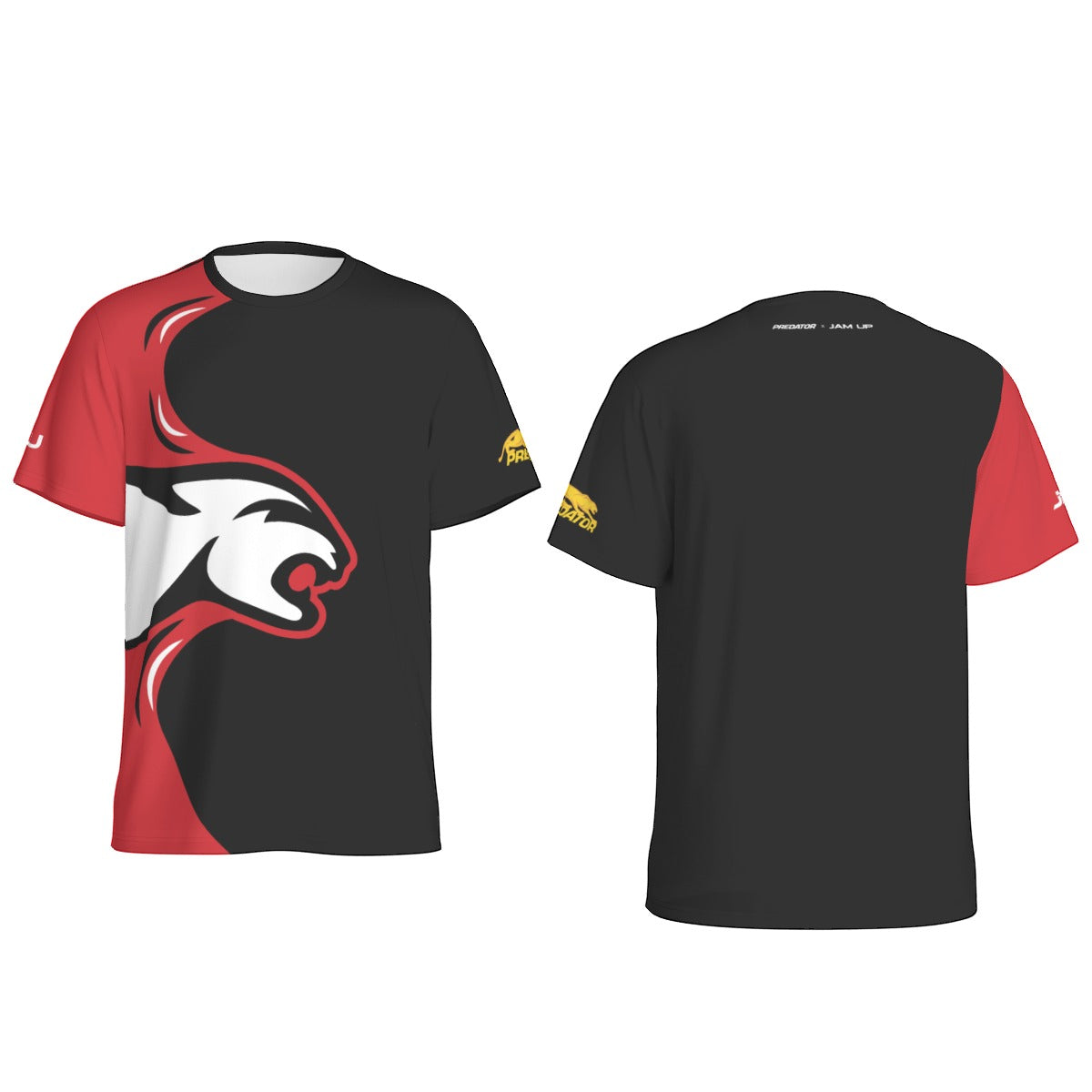Predators Strike Men's O Neck Tee (Red)
