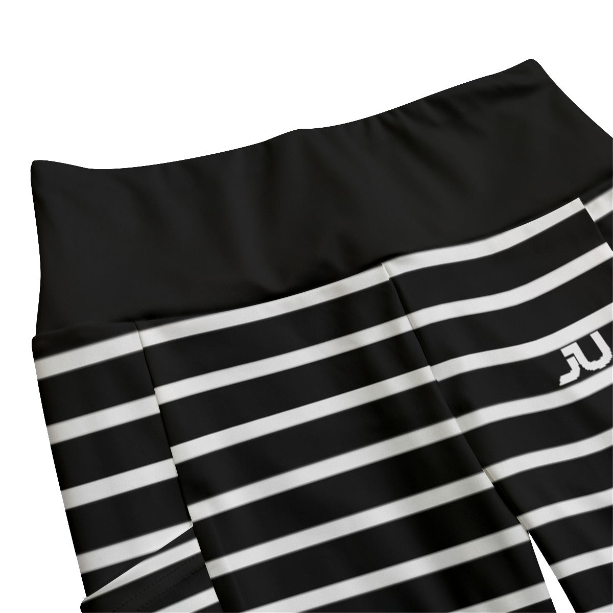 JU Stripe Women's Pocket Leggings
