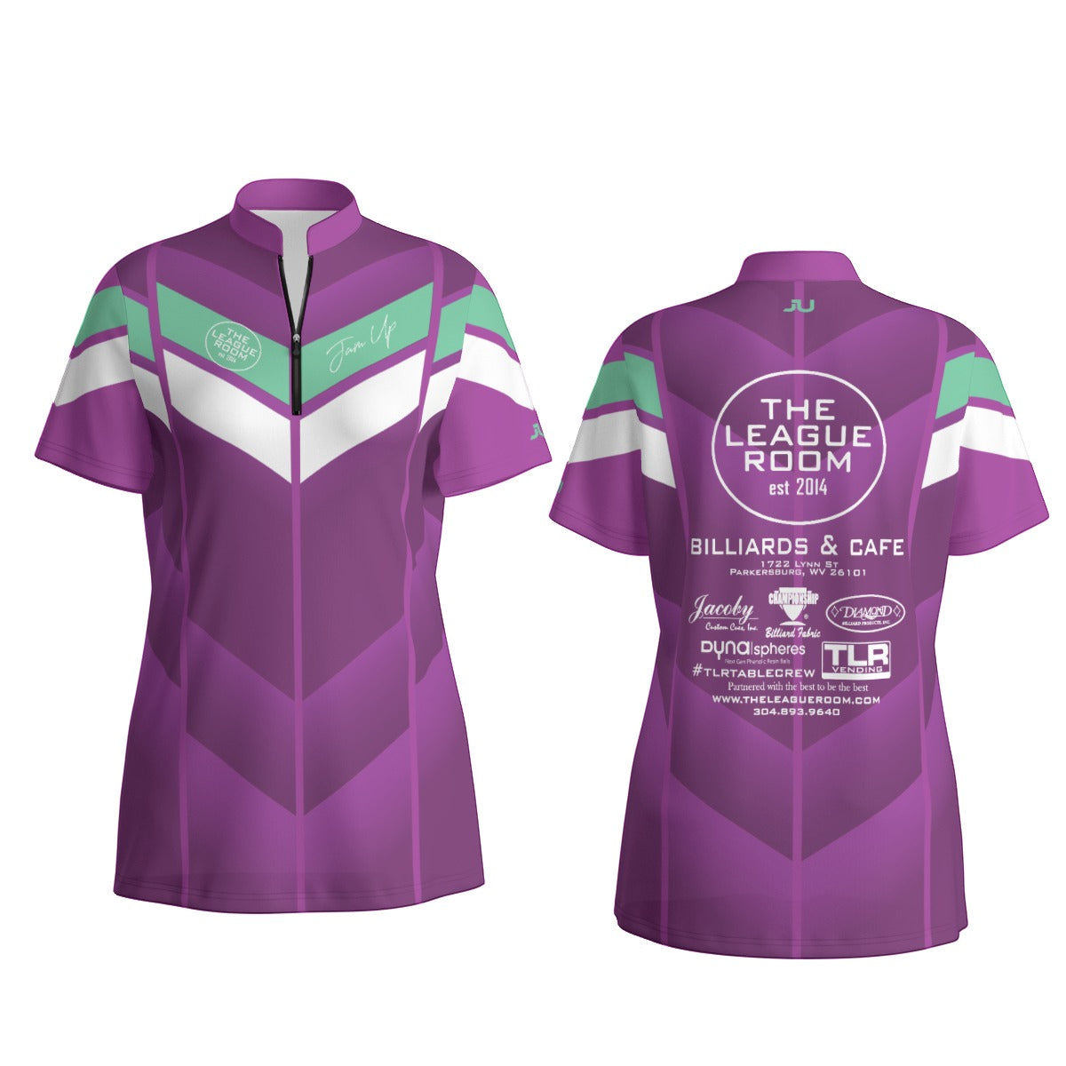The League Room Shield Fushia Women's Sport Collar