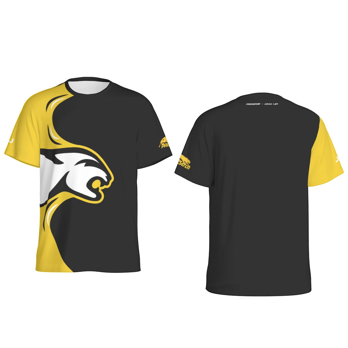 Predator Strike Men's O Neck Tee (Yellow)
