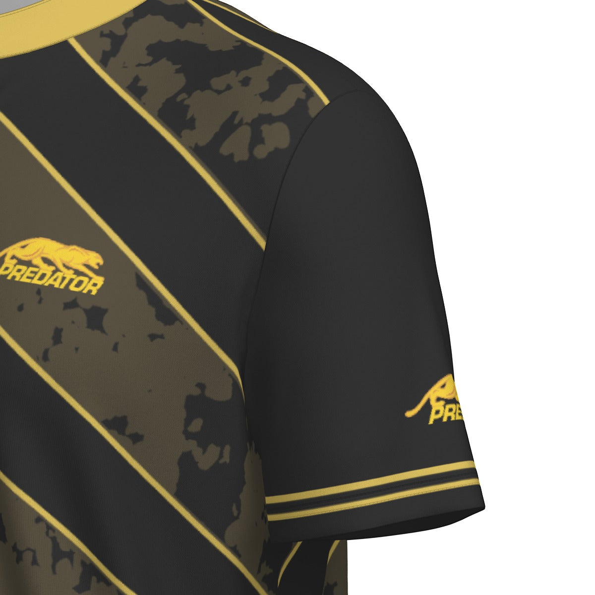 Predator Rush Gold Men's Sport Collar Jersey