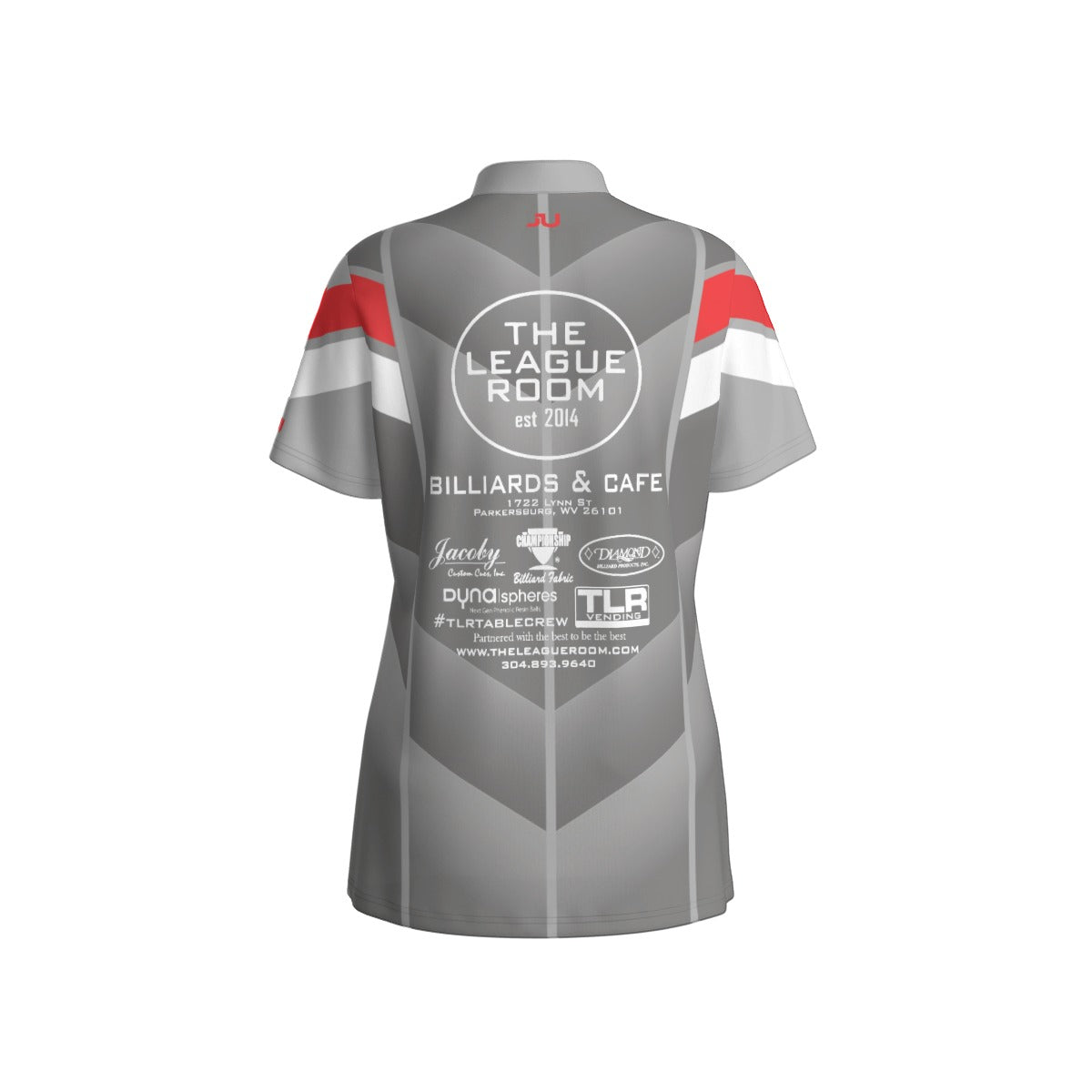 The League Room Shield Gray Women's Sport Collar