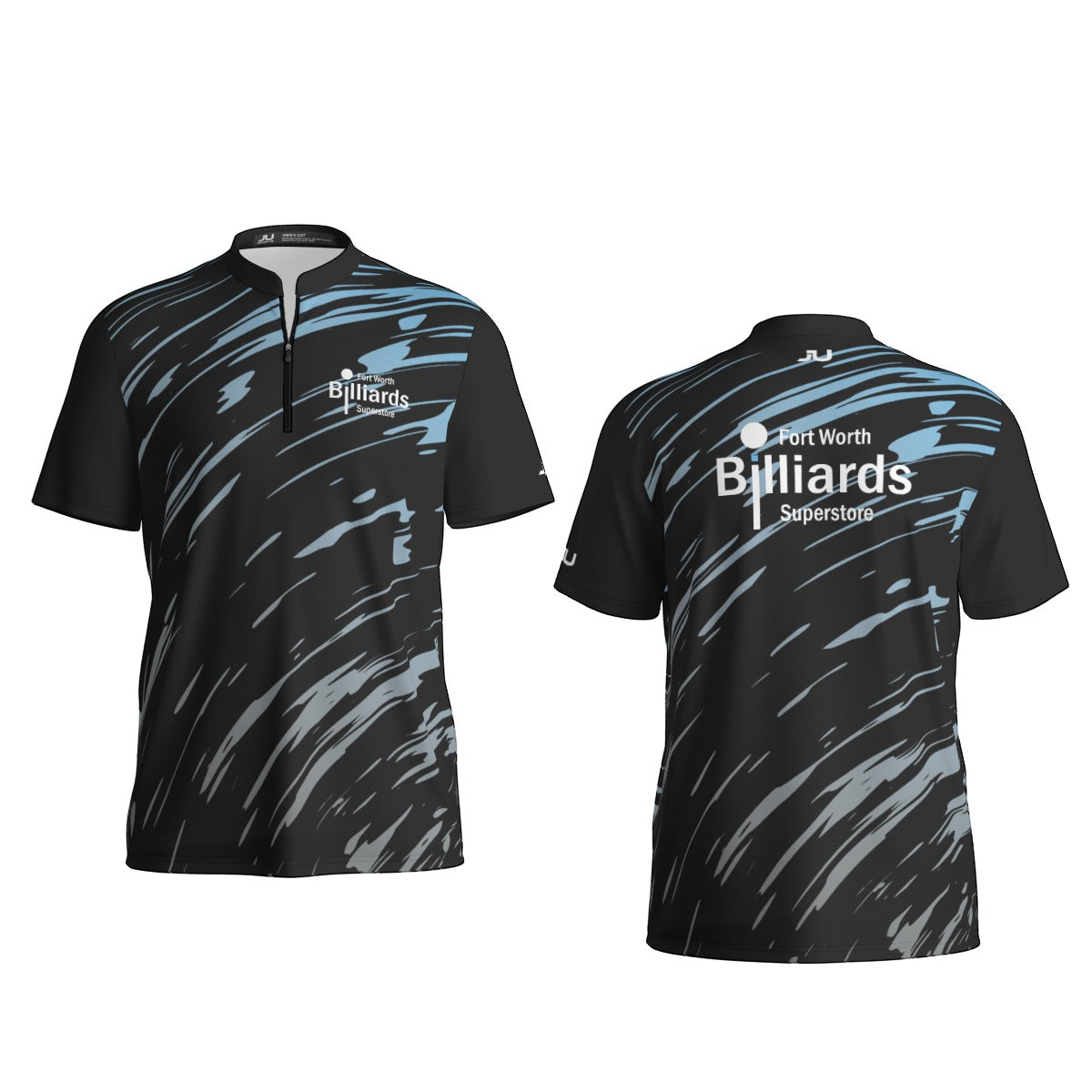 Fort Worth Billiards Men's Sports Collar Jersey