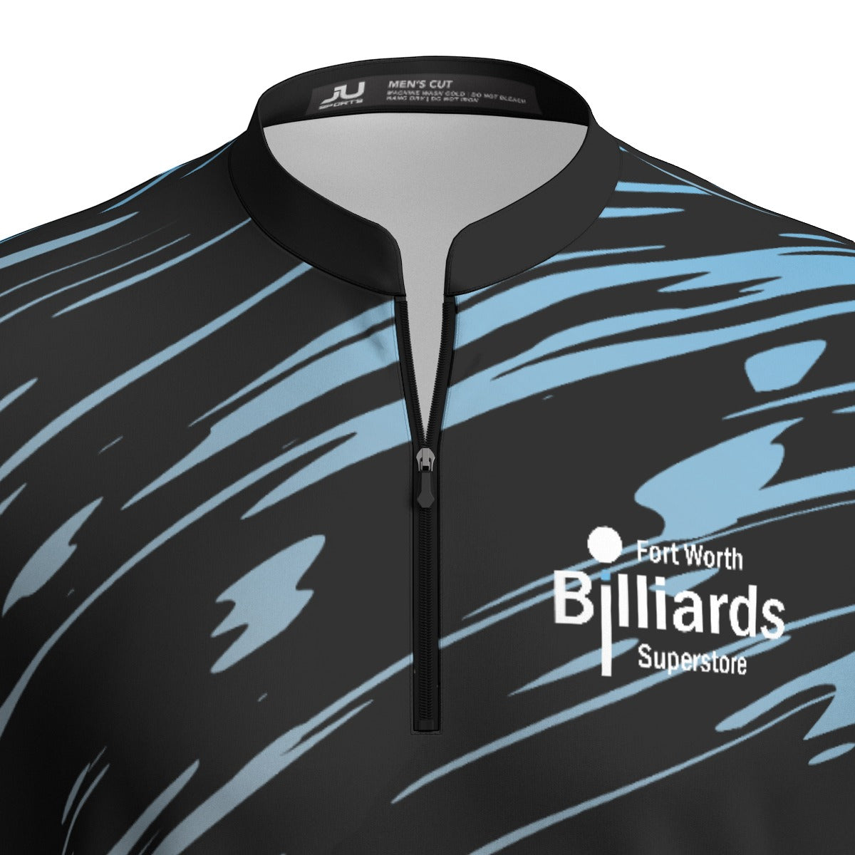 Fort Worth Billiards Men's Sports Collar Jersey