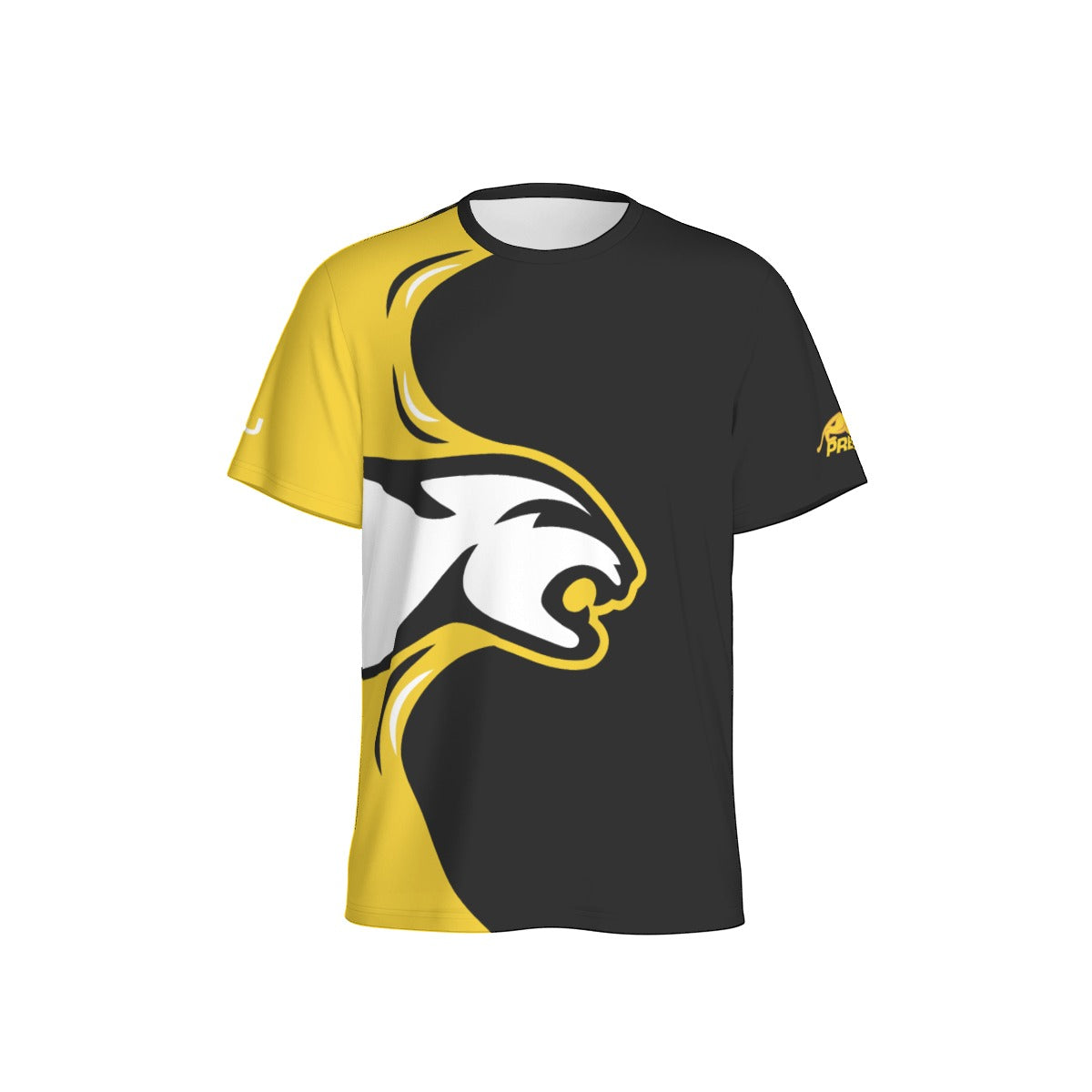 Predator Strike Men's O Neck Tee (Yellow)