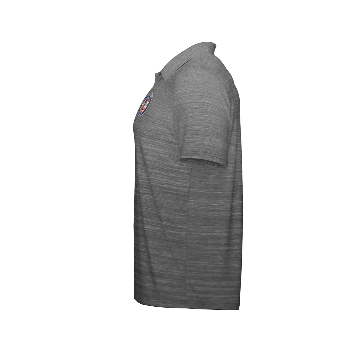 Iron Workers Brushed Steel Men's polo