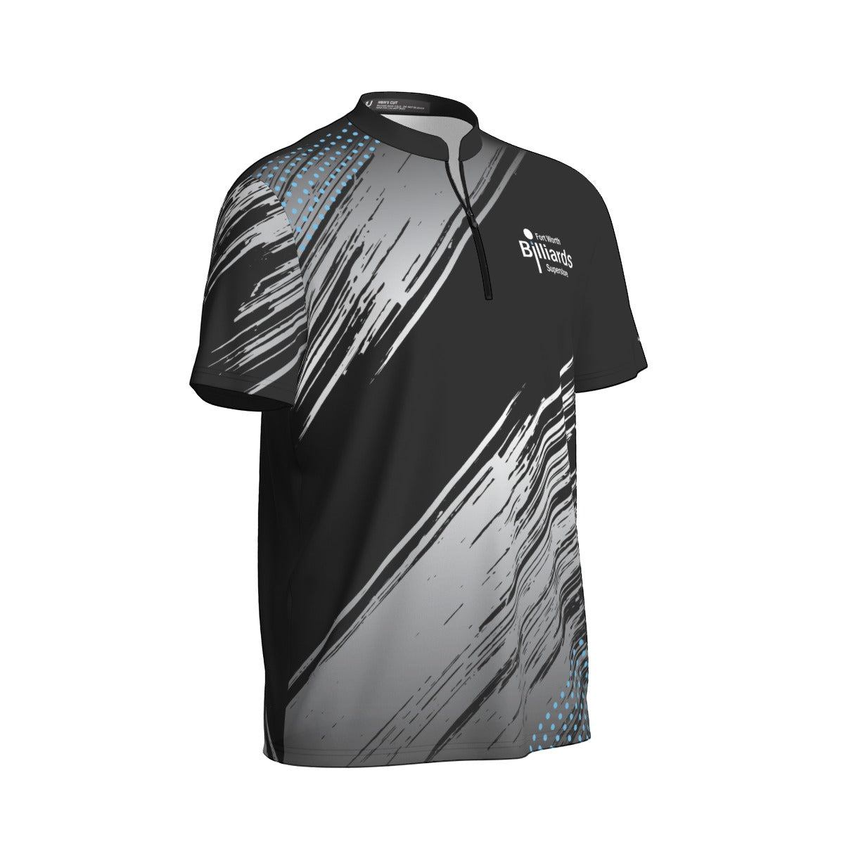 Fort Worth Billiards Men's Sports Collar Jersey