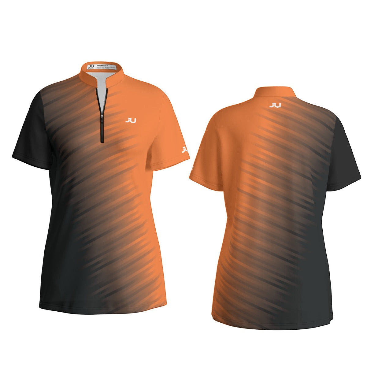 JUS Crossfade Orange Women's Sport Collar