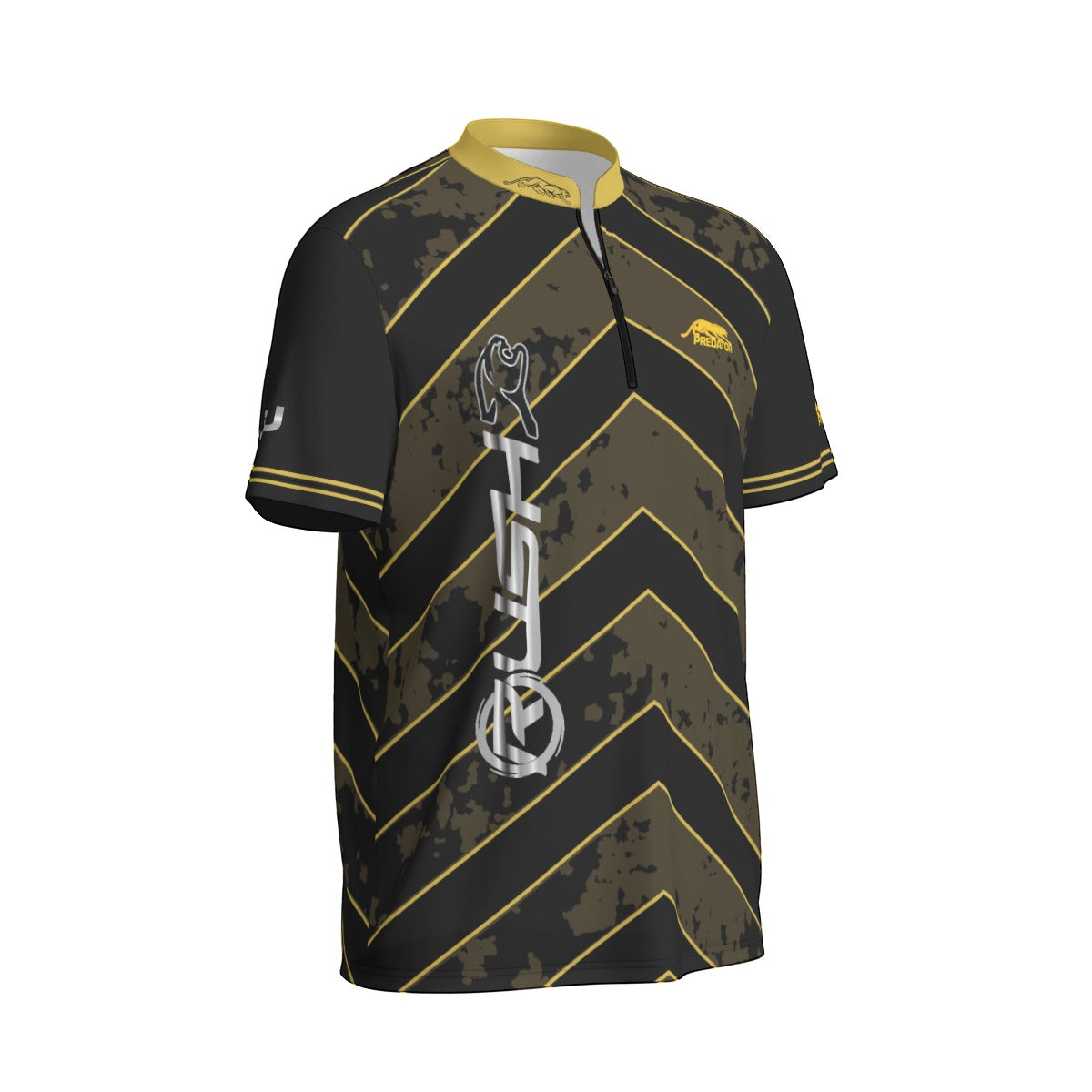 Predator Rush Gold Men's Sport Collar Jersey