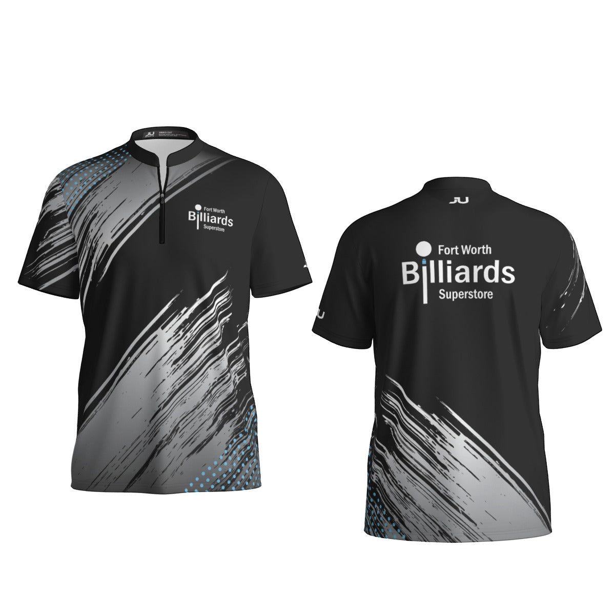 Fort Worth Billiards Men's Sports Collar Jersey