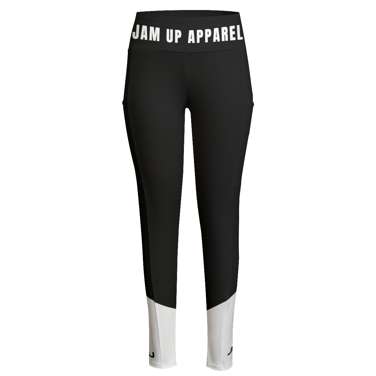 JU Original White Women's Pocket Leggings