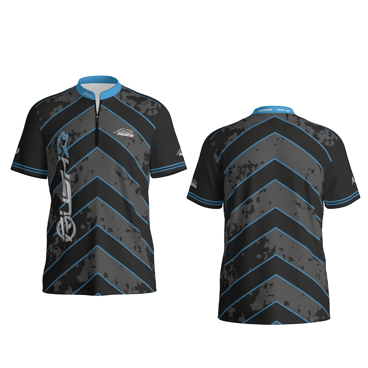 Predator Rush Blue Men's Sport Collar Jersey