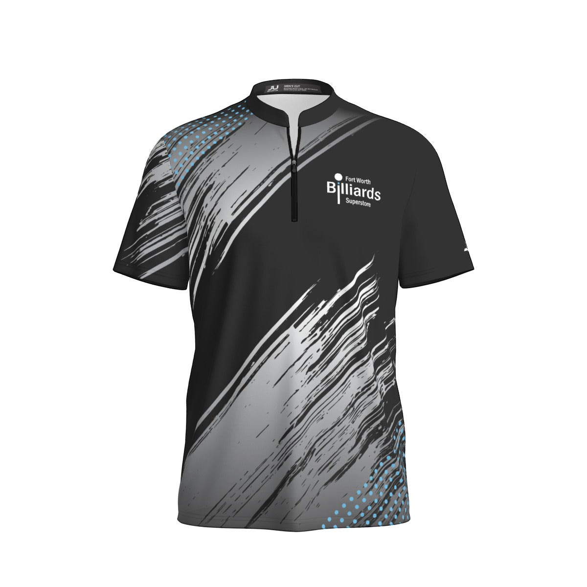 Fort Worth Billiards Men's Sports Collar Jersey