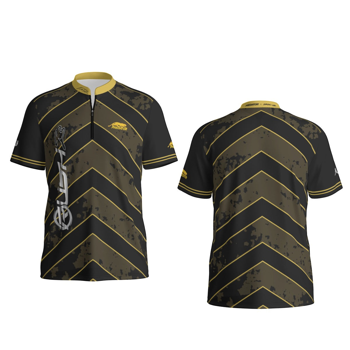 Predator Rush Gold Men's Sport Collar Jersey